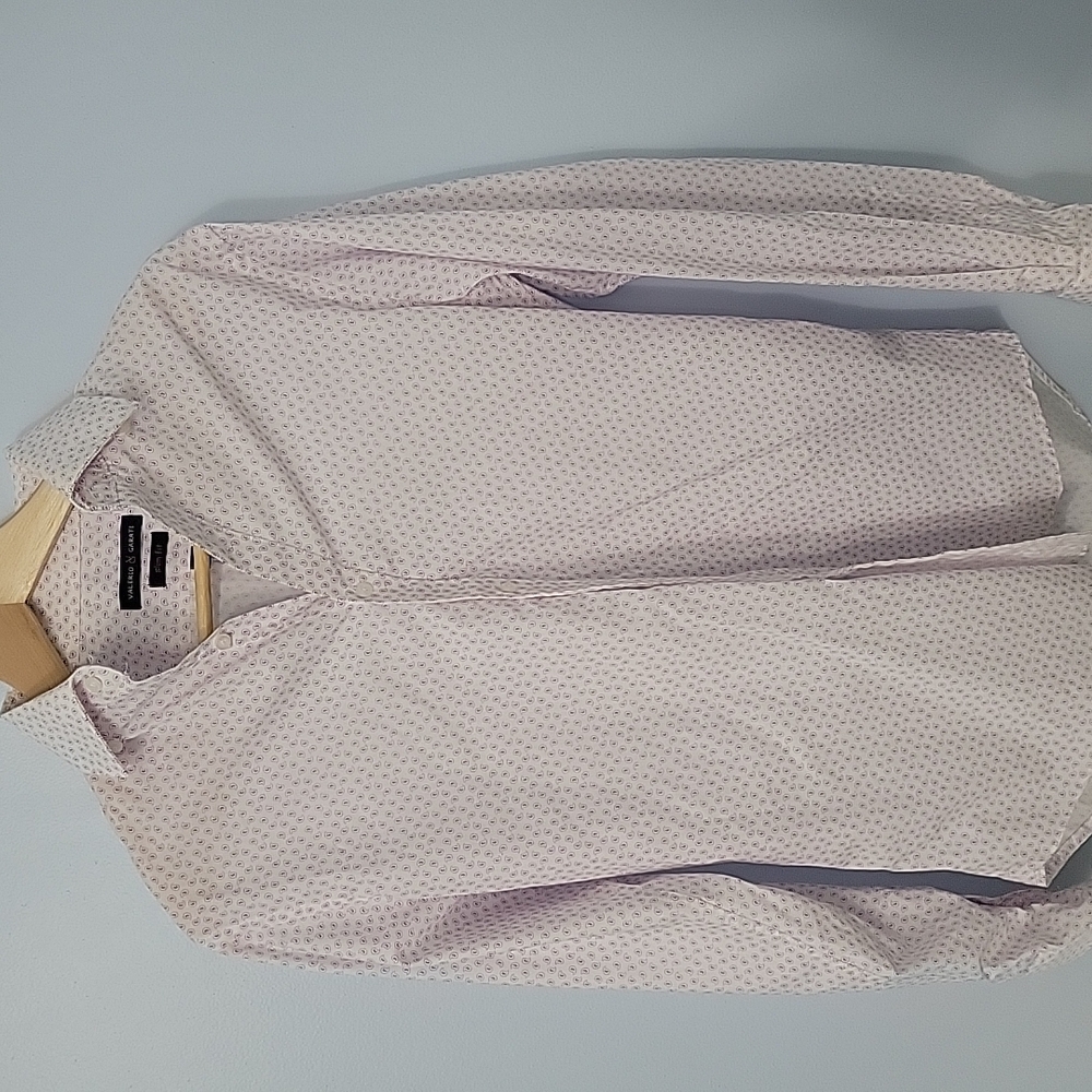 Men's White Patterned Shirt